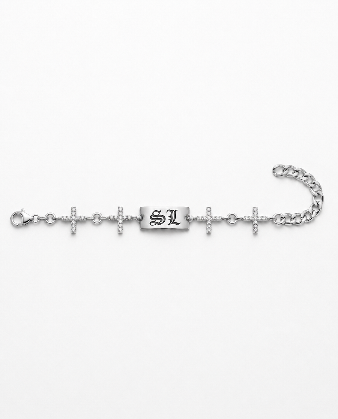 SL Engraved Bracelet (Silver)